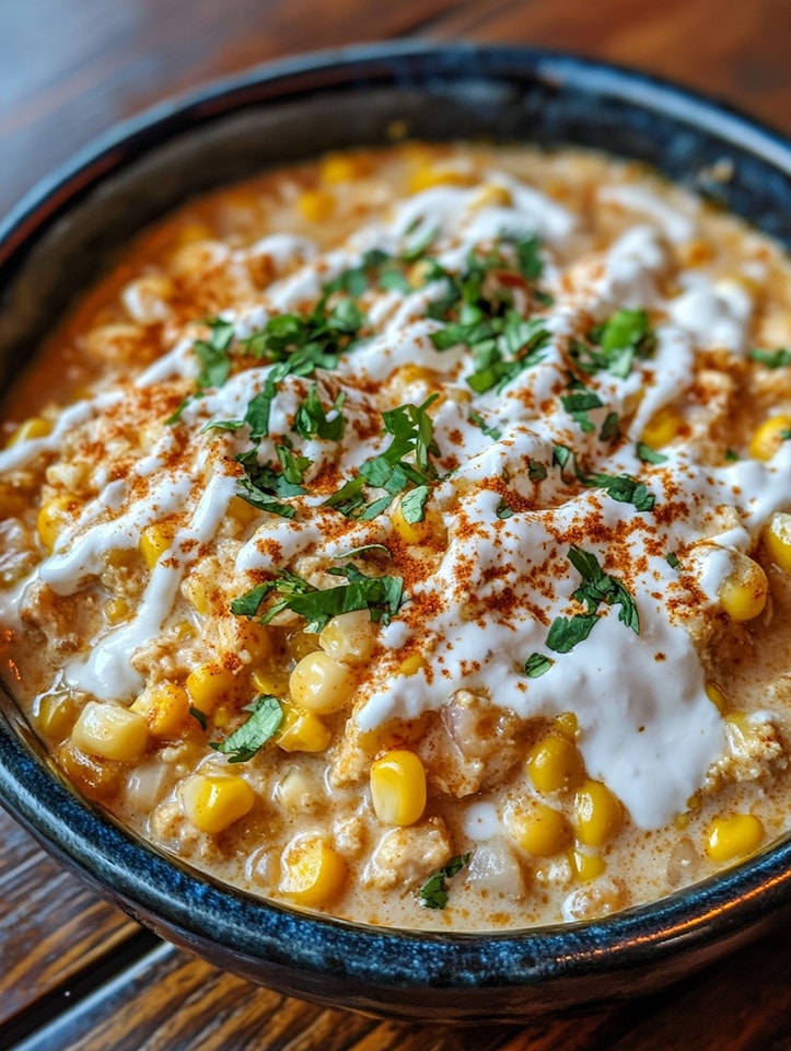 Mexican Street Corn White Chicken Chili