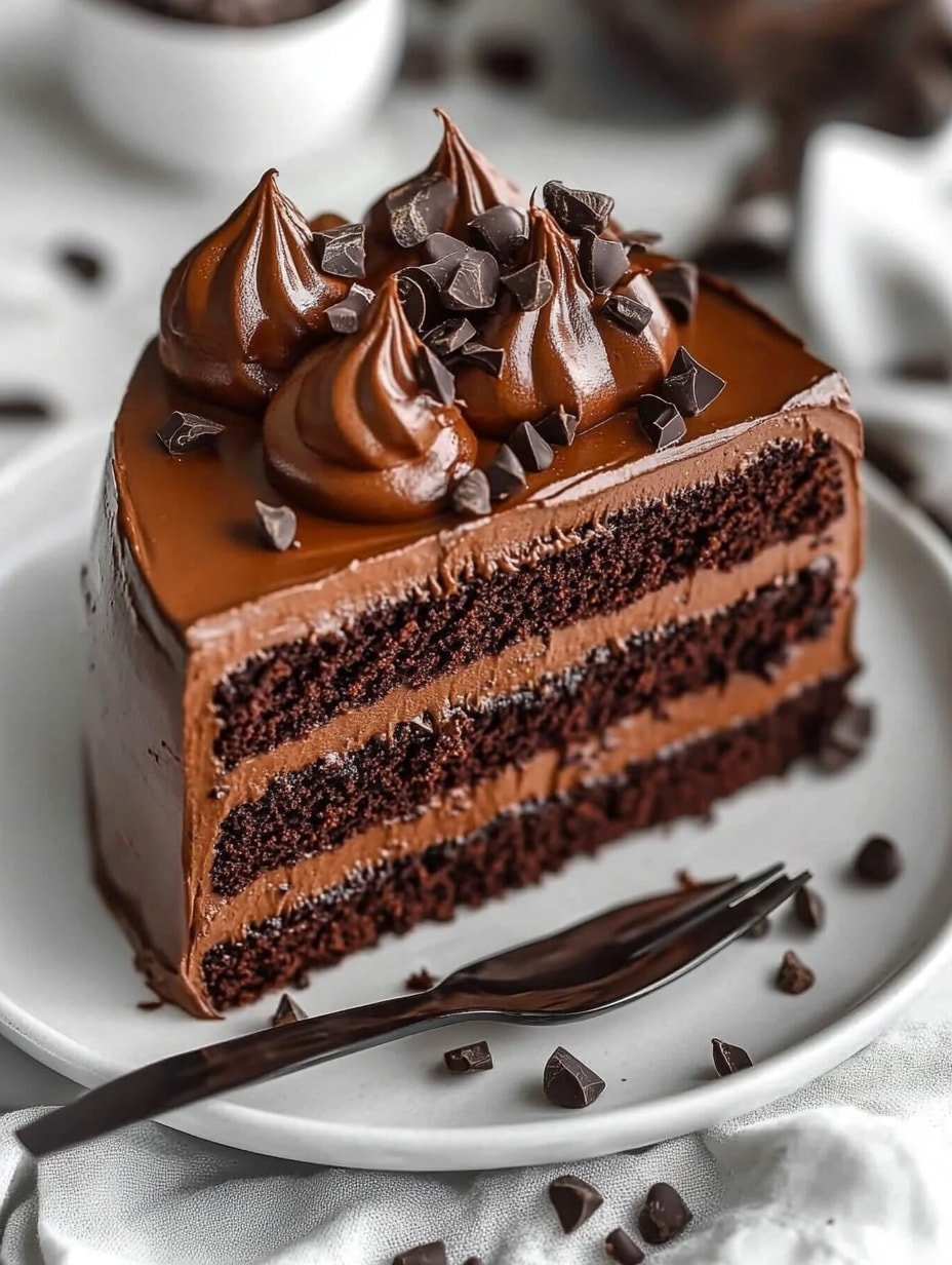 Decadent Chocolate Fudge Cake