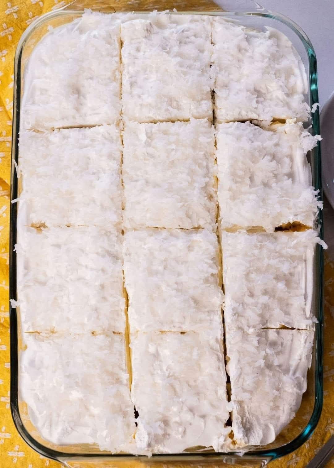 Coconut Cake with Whipped Cream