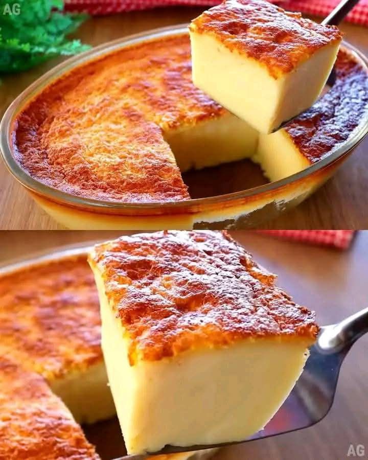 Creamy Oven Baked Milk Pudding