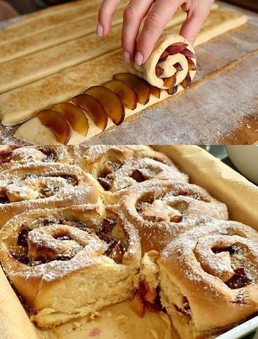 Get ready to indulge in these deliciously sweet Plum Snails!