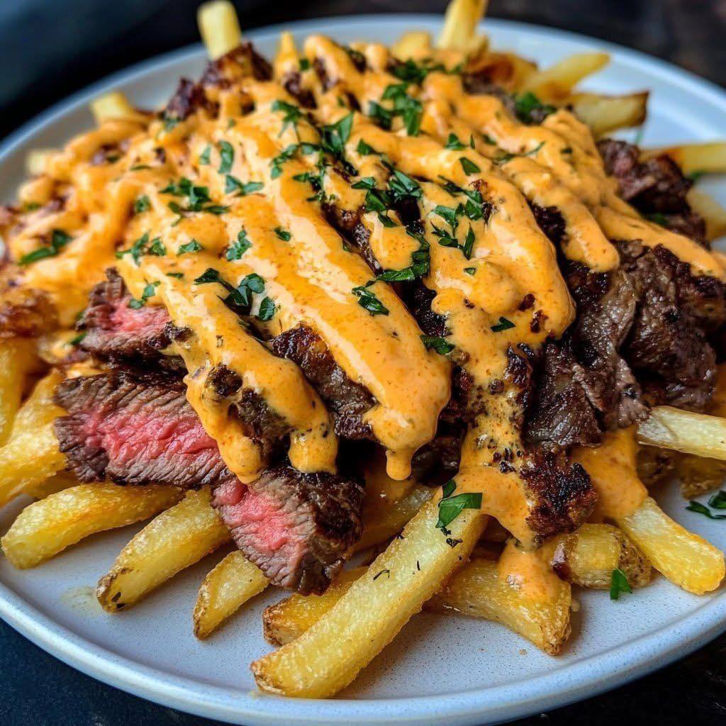 Cheesy Steak Fries