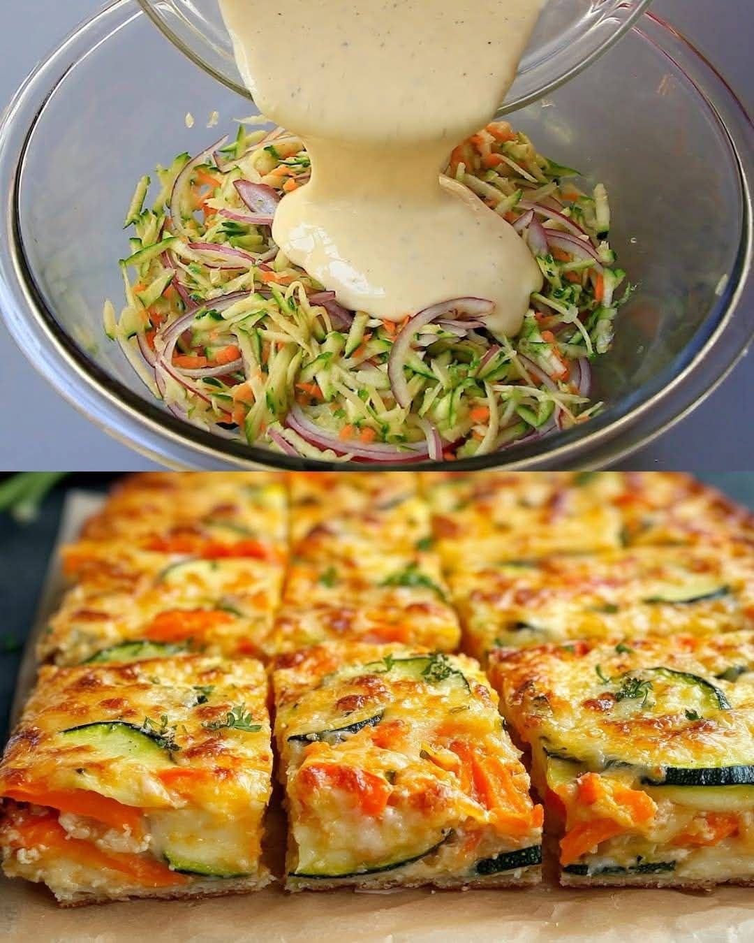 Zucchini and Vegetable Savory Bake