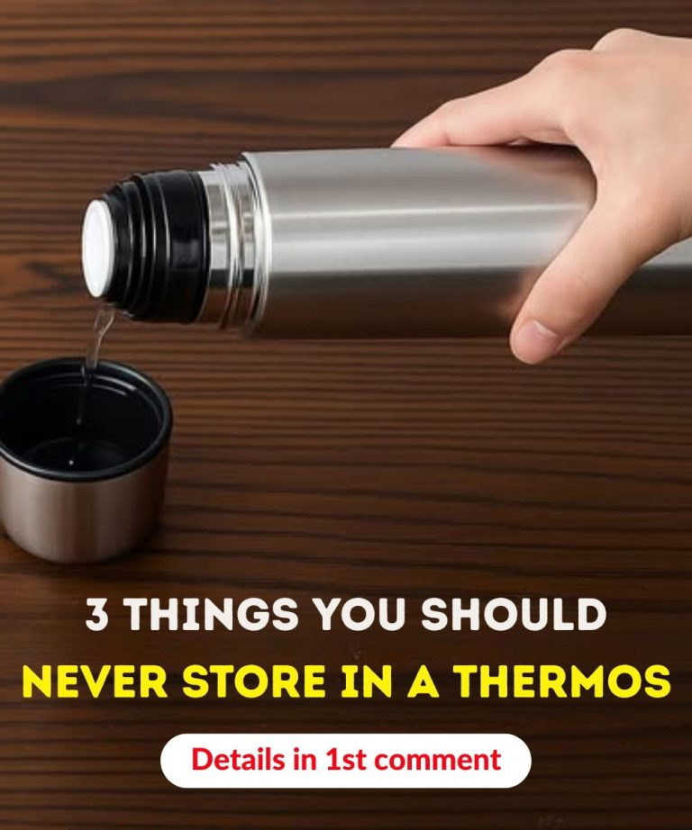 3 things you should never store in a thermos