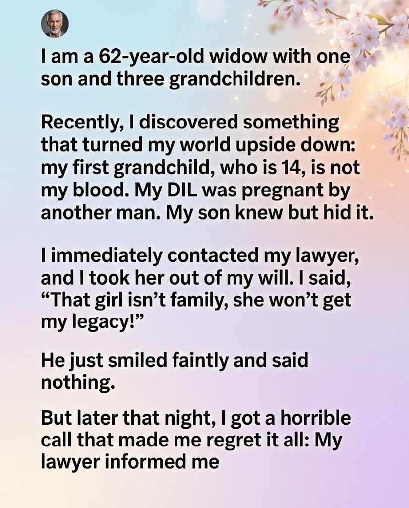 I Found Out My Grandchild Wasn’t Mine by Blood—What My Son Did Next Left Me in Tears
