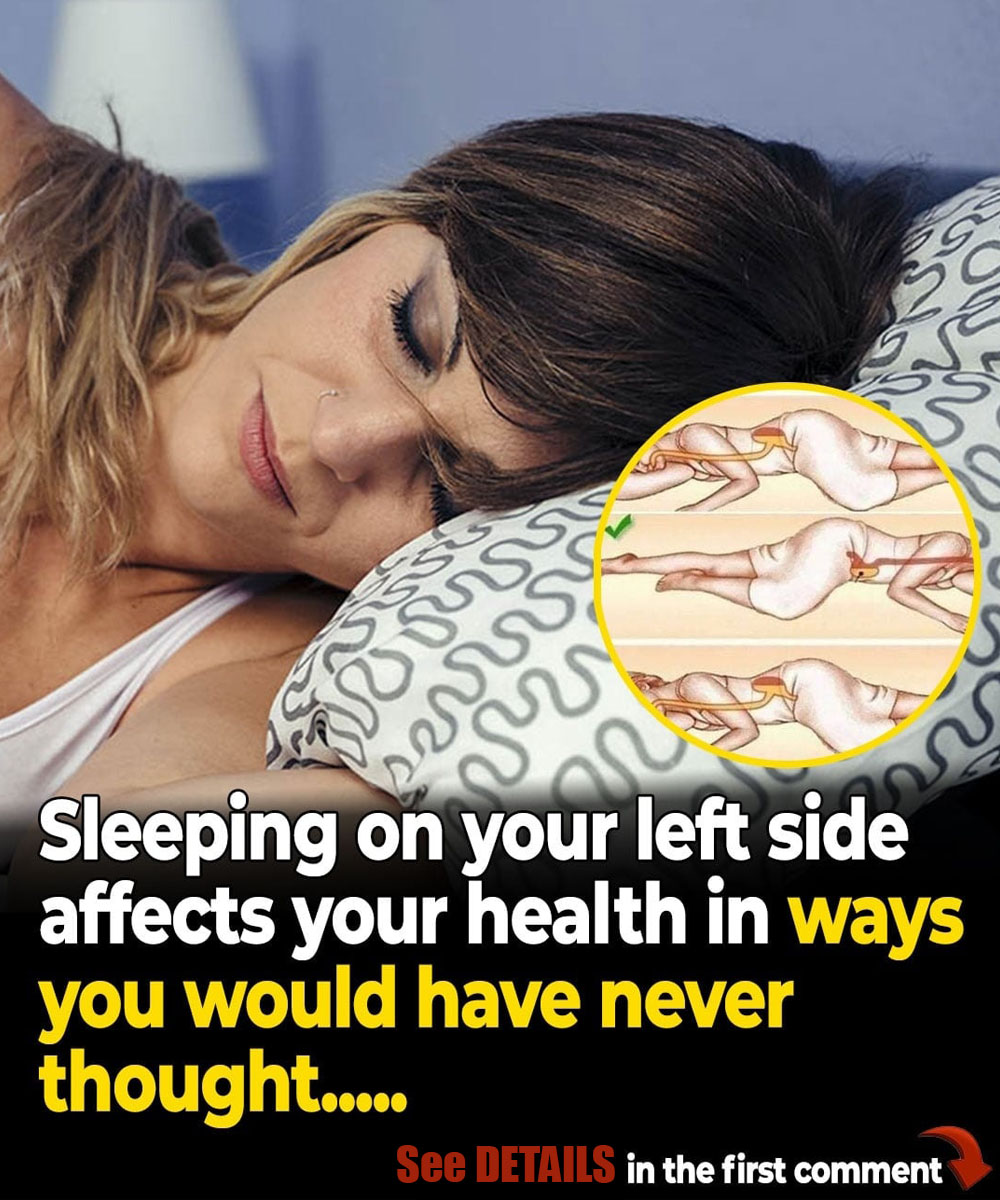 This is what sleeping on the left side does for our brain, stomach & glymphatic health
