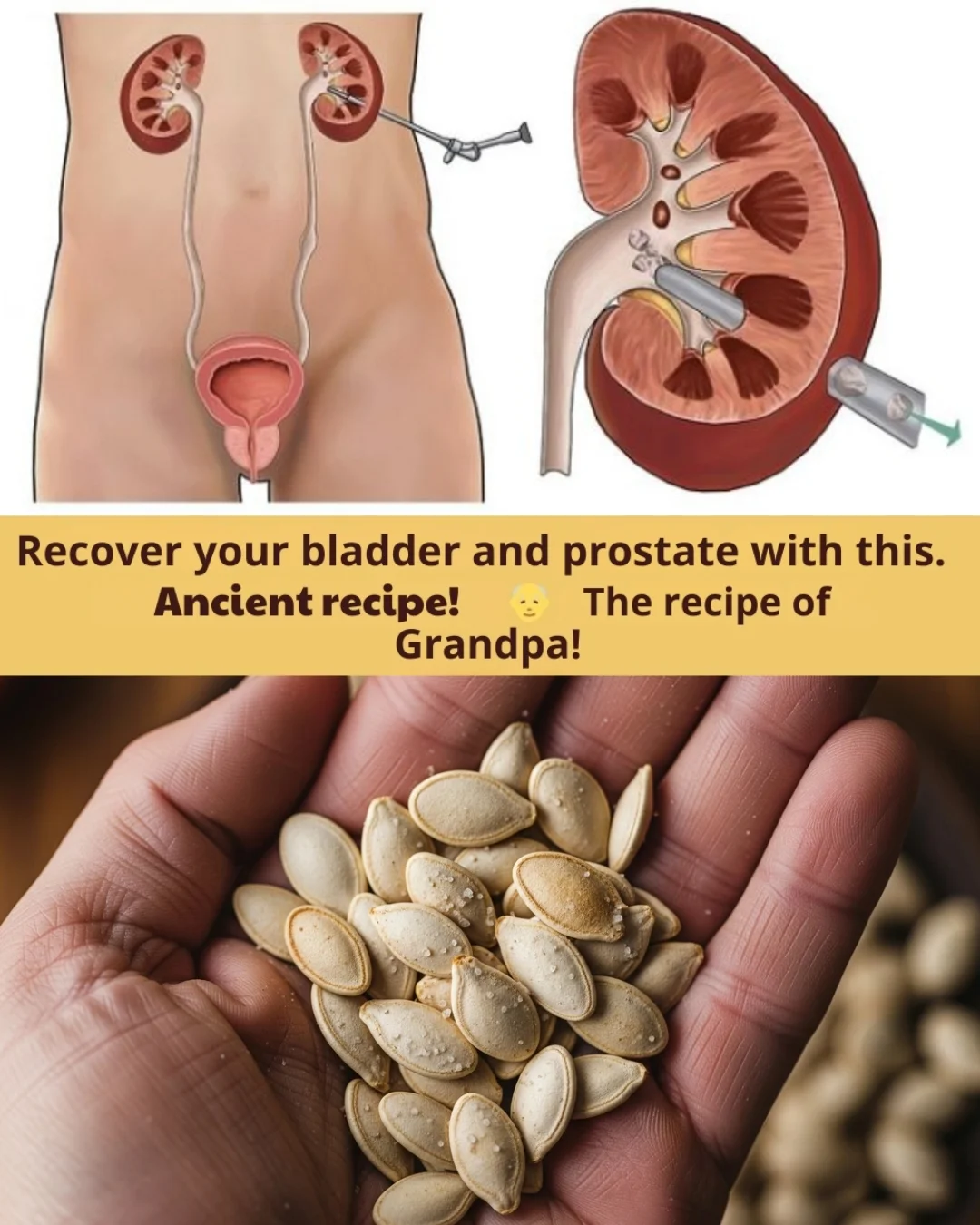 🌿 Pumpkin Seeds (Auyama Seeds): A Natural Ally for Prostate Wellness