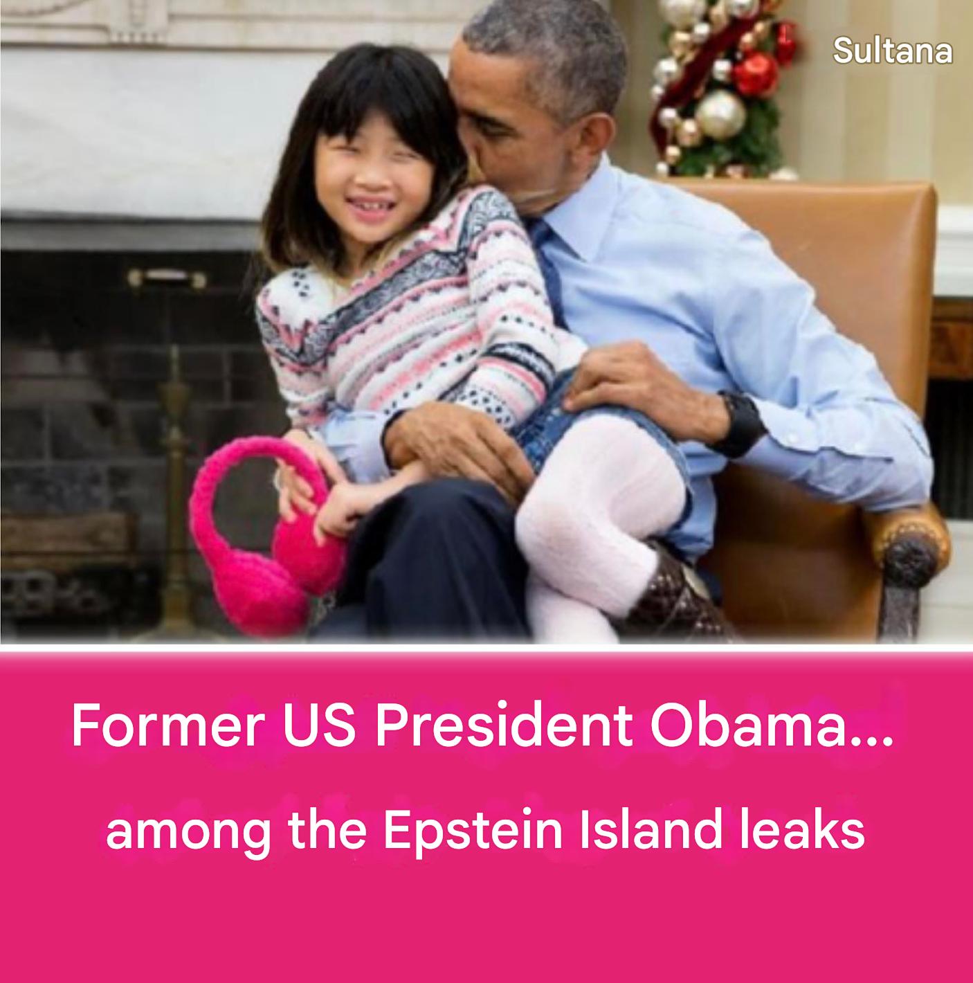 Former US President Obama is among the Epstein Island leaks. DETAILS IN COMMENT ⬇️