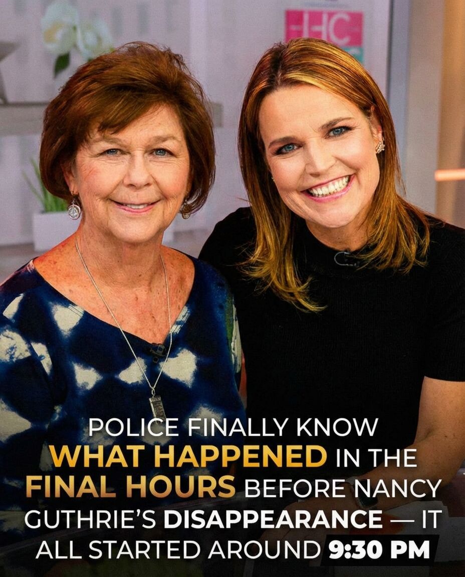 Inside the Quiet Night That Sparked Alarm: What Police Now Say About Nancy Guthrie’s Disappearance