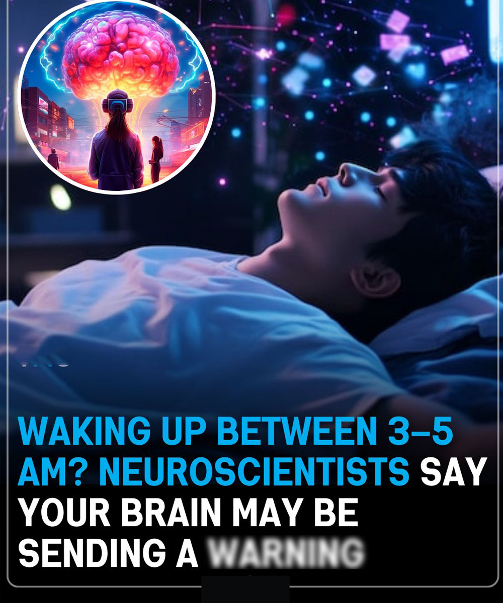 Waking Up Between 3–5 AM? Neuroscientists Say Your Brain May Be Sending a W.arning